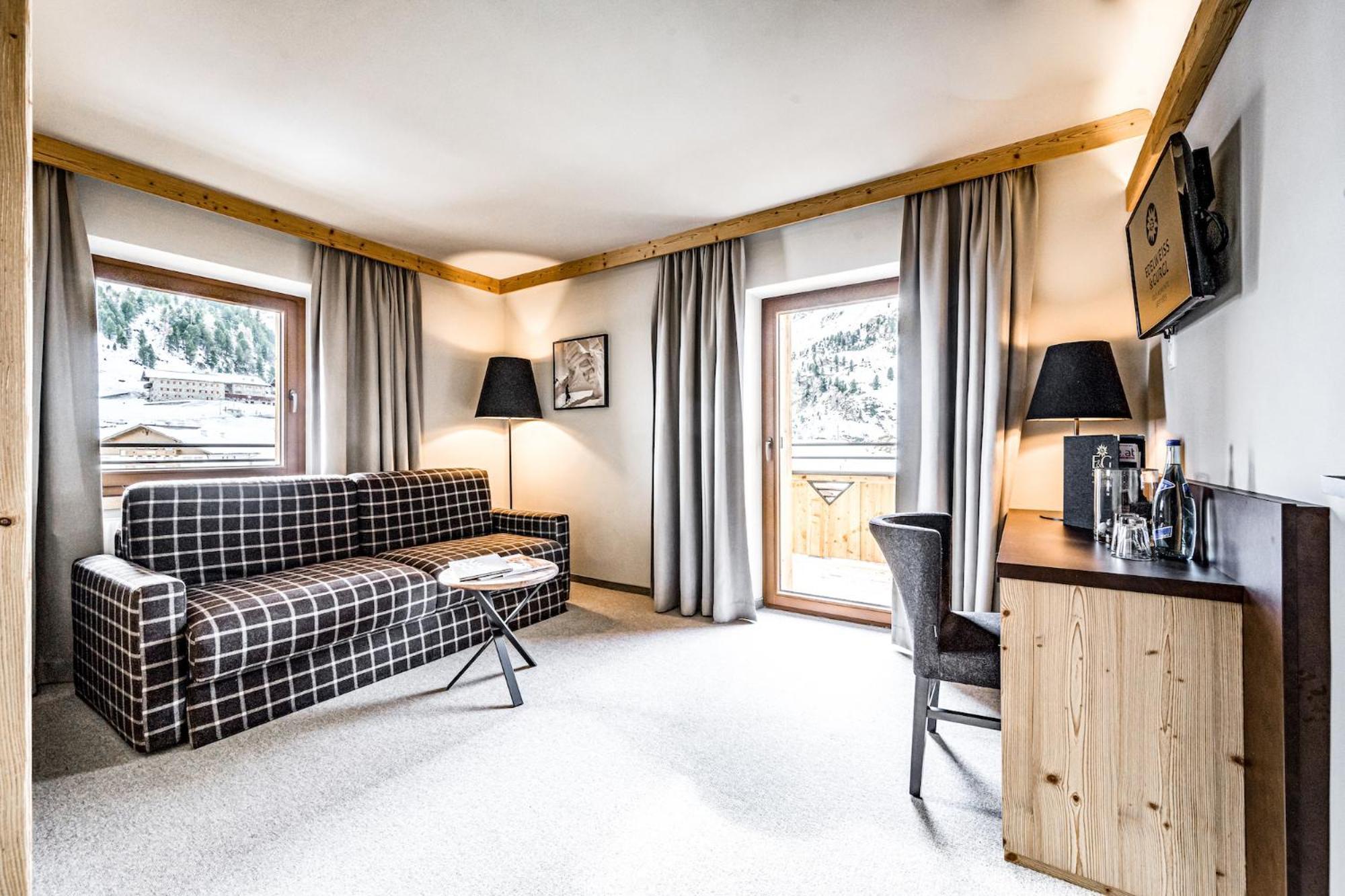 Hotel Edelweiss & Gurgl โอเบอร์กัวร์เกิล ห้อง รูปภาพ