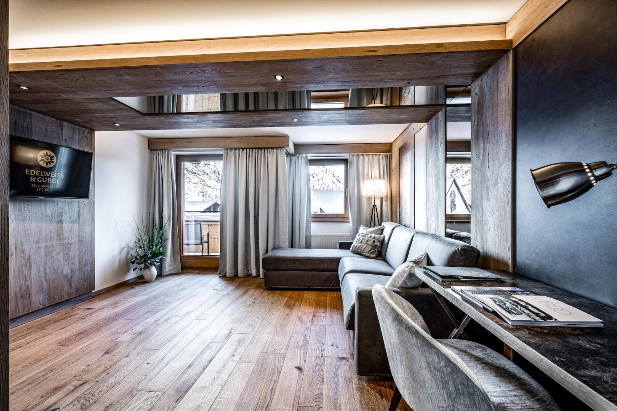 Hotel Edelweiss & Gurgl โอเบอร์กัวร์เกิล ห้อง รูปภาพ