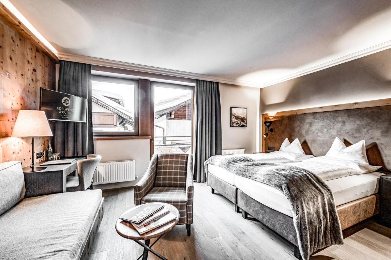 Hotel Edelweiss & Gurgl โอเบอร์กัวร์เกิล ภายนอก รูปภาพ